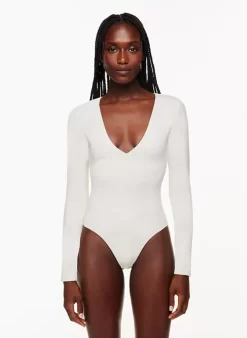 Contour V-neck Longsleeve Bodysuit