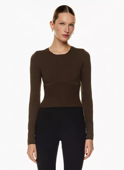 Sculpt Knit Empire Longsleeve 3 Sculpt Knit Empire Longsleeve