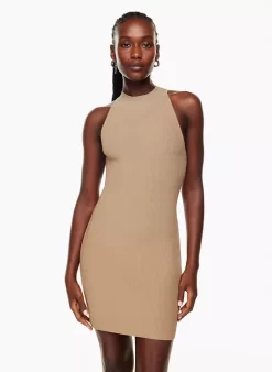 Sculpt Knit Halter Dress