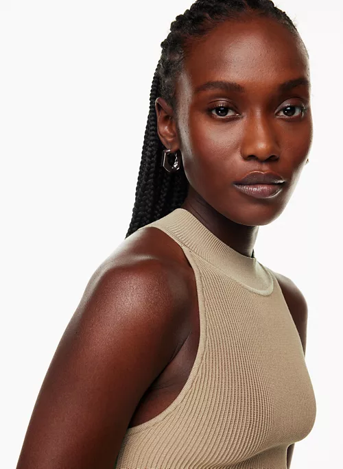 Sculpt Knit Halter Dress 5 Sculpt Knit Halter Dress - Image 3