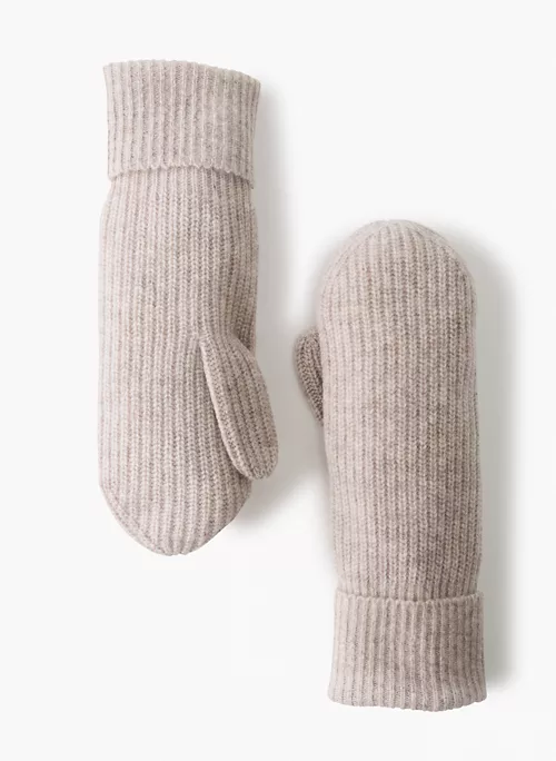 Luxe Cashmere Rib Mitten 5 Luxe Cashmere Rib Mitten - Image 3