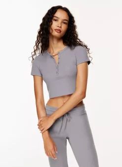 Baby Waffle Cropped T-shirt