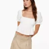Janis Linen Blouse -Fashion Women Shop f22 02 a02 104324 1275 on a