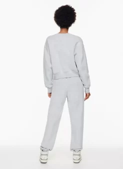 Cozy Fleece Boyfriend Boxy Cropped Crewneck -Fashion Women Shop f22 03 a03 103348 4425 on d