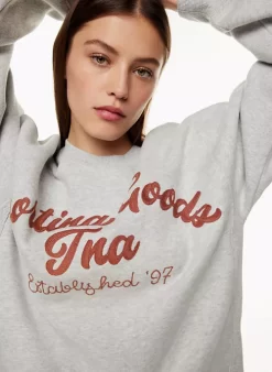 Cozy Fleece Boyfriend Crew Sweatshirt -Fashion Women Shop f22 03 a03 104846 29026 on c