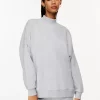 Cozy Fleece Mega Mock Sweatshirt