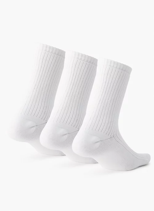 Only Plush Crew Sock 3-pack 4 Only Plush Crew Sock 3-pack - Image 2