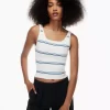 Squareneck Tank -Fashion Women Shop s22 01 a03 99207 26861 on a