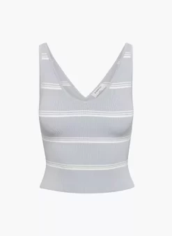 Double V Tank -Fashion Women Shop s22 01 a03 99216 26666 off a