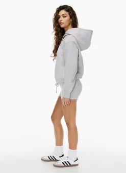 Cozy Fleece Boyfriend Drawcord Hoodie -Fashion Women Shop s22 03 a03 98979 4425 on d