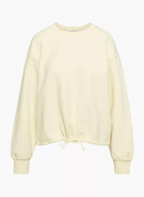 Cozy Fleece Boyfriend Drawcord Sweatshirt 8 Cozy Fleece Boyfriend Drawcord Sweatshirt - Image 6