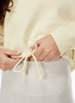 Cozy Fleece Boyfriend Drawcord Sweatshirt 13 Cozy Fleece Boyfriend Drawcord Sweatshirt -Fashion Women Shop s22 03 a03 98981 24330 on e