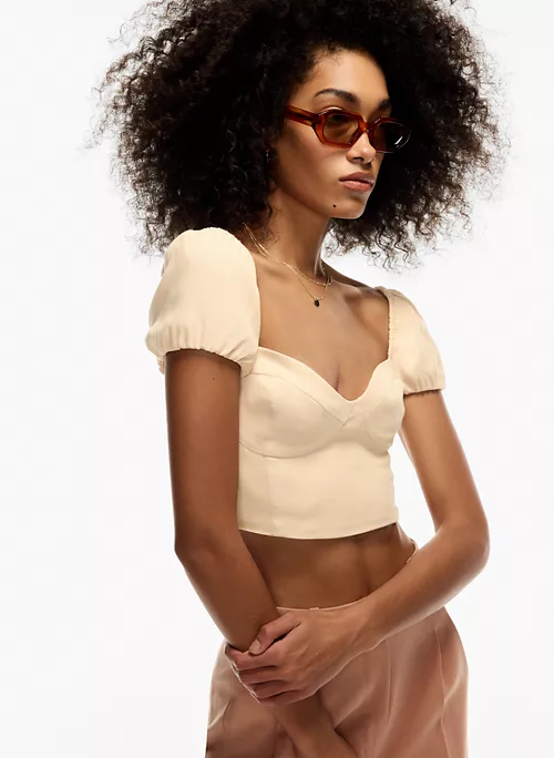 Novella Cap Sleeve Blouse 3 Novella Cap Sleeve Blouse