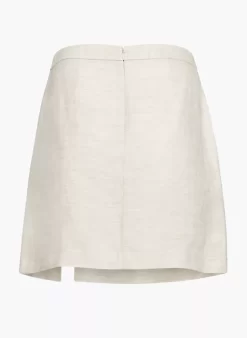 Patio Linen Skirt -Fashion Women Shop s22 04 a07 82014 21352 off b