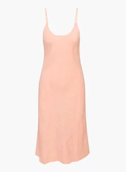 Only Linen Slip Midi Dress -Fashion Women Shop s22 04 a08 99230 26777 off a