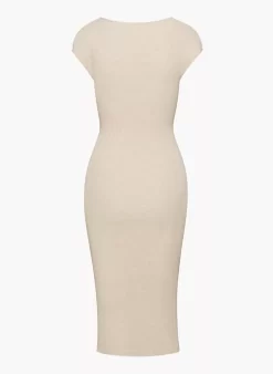 Cut-out Knit Midi Dress -Fashion Women Shop s22 07 a08 98671 10250 off c