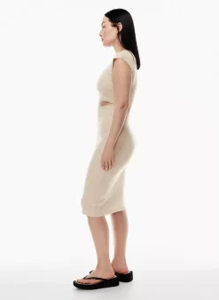 Cut-out Knit Midi Dress -Fashion Women Shop s22 07 a08 98671 10250 on c