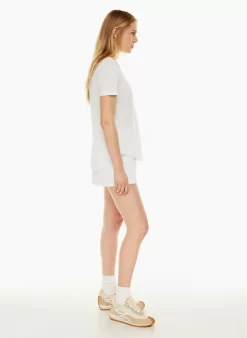 Linen V-neck T-shirt -Fashion Women Shop s23 00 a01 107474 1275 on d