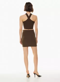 Sculpt Knit Criss Cross Cropped Tank -Fashion Women Shop s23 00 a03 101581 1565 on e