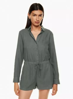 Connel Linen Romper -Fashion Women Shop s23 00 a27 107350 25149 on d
