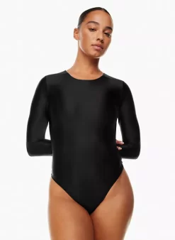 Satinette Crew Longsleeve Bodysuit