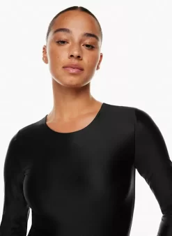 Satinette Crew Longsleeve Bodysuit -Fashion Women Shop s23 01 a01 105089 1274 on c