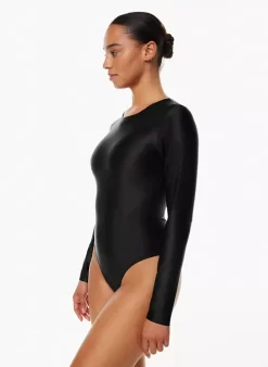 Satinette Crew Longsleeve Bodysuit -Fashion Women Shop s23 01 a01 105089 1274 on d