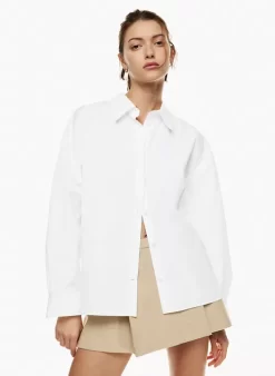 Essential Poplin Oversized Shirt