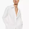 Essential Poplin Relaxed Shirt -Fashion Women Shop s23 01 a02 106650 1275 on a