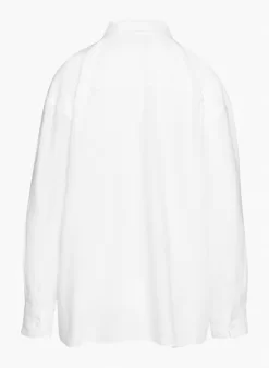 Essential Linen Oversized Shirt -Fashion Women Shop s23 01 a02 98781 1275 off b