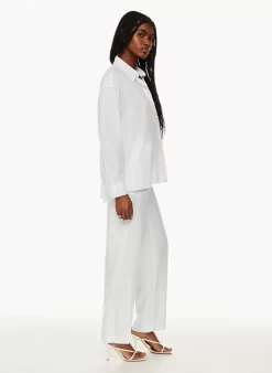 Essential Linen Oversized Shirt -Fashion Women Shop s23 01 a02 98781 1275 on d