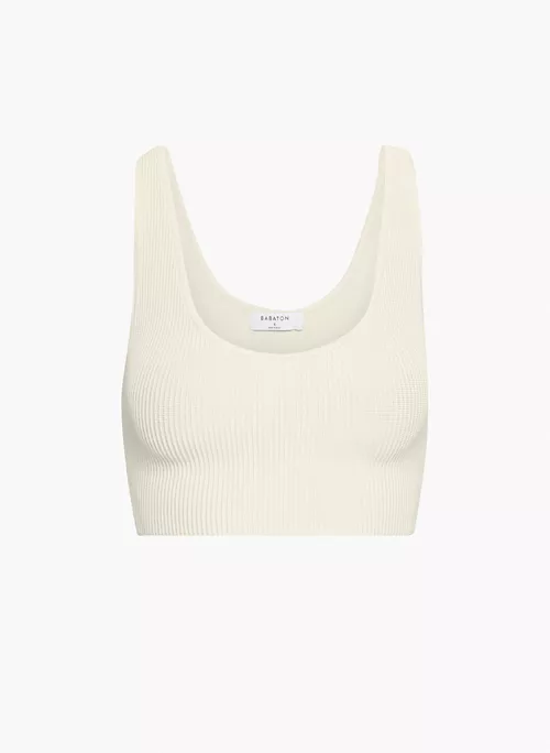 Sculpt Knit Scoopneck Cropped Tank 8 Sculpt Knit Scoopneck Cropped Tank - Image 6