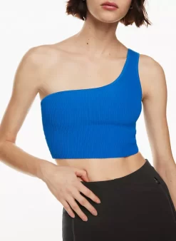 Sculpt Knit One-shoulder Cropped Tank -Fashion Women Shop s23 01 a03 75721 30176 on f