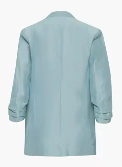 Power Hip Linen Blazer -Fashion Women Shop s23 01 a04 107653 27638 off c