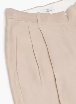 Pleated Linen Pant -Fashion Women Shop s23 01 a06 107655 29511 off c