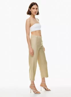 Agency Linen Cropped Pant -Fashion Women Shop s23 01 a06 109597 22064 on d