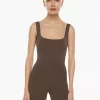 Contour Squareneck Romper -Fashion Women Shop s23 01 a27 107330 18891 on a