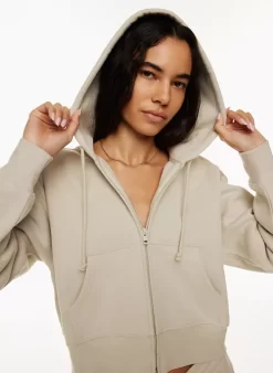 Cozy Fleece Boyfriend Boxy Zip Hoodie