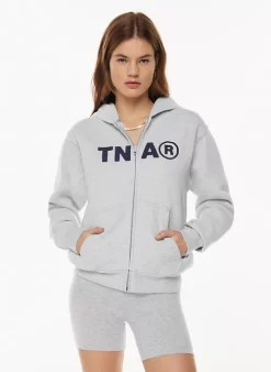 Cozy Fleece Perfect Zip Hoodie -Fashion Women Shop s23 03 a03 106042 30090 on c