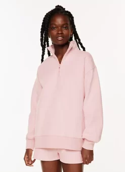 New Cozy Fleece Boyfriend 1/4 Zip Sweatshirt 11 New Cozy Fleece Boyfriend 1/4 Zip Sweatshirt -Fashion Women Shop s23 03 a03 106787 30225 on c