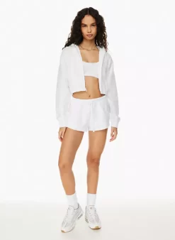 Terry Fleece Perfect Cinch Zip Hoodie -Fashion Women Shop s23 03 a03 109307 1275 on c