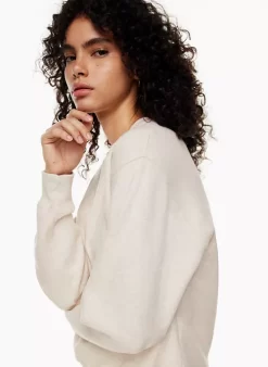 Cozy Fleece Perfect Crew Sweatshirt -Fashion Women Shop s23 03 a03 90873 19631 on c