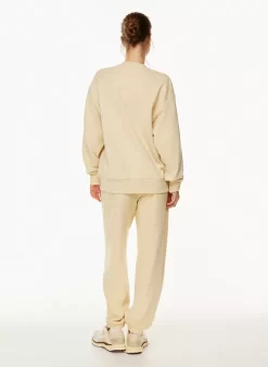 Terry Fleece Boyfriend Crew Sweatshirt -Fashion Women Shop s23 03 a03 96604 28719 on e