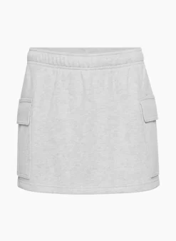Terry Fleece Cargo Mini Skirt -Fashion Women Shop s23 03 a07 110390 4425 off a