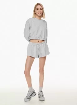 Terry Fleece Flutter Short -Fashion Women Shop s23 03 a26 109295 4425 on c