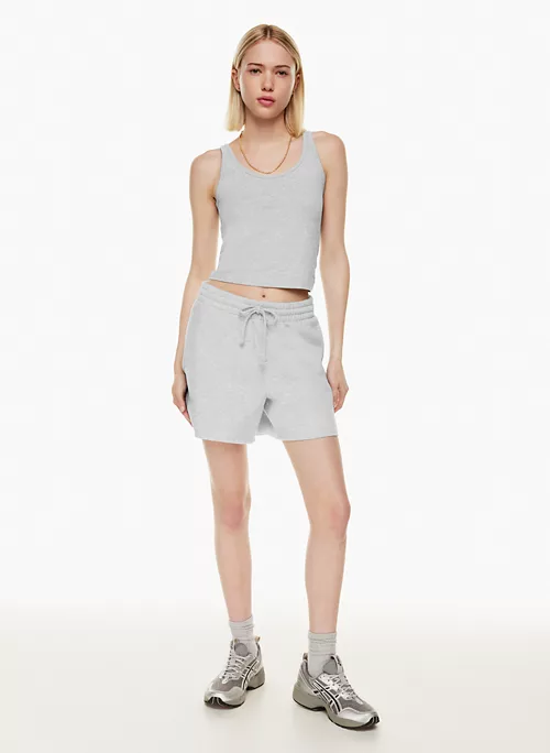 Cozy Fleece Boyfriend Hi-rise 5 Sweatshort 3 Cozy Fleece Boyfriend Hi-rise 5 Sweatshort