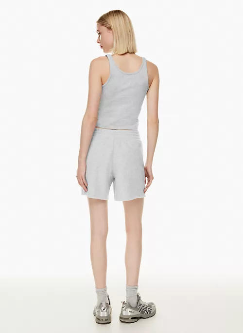 Cozy Fleece Boyfriend Hi-rise 5 Sweatshort 7 Cozy Fleece Boyfriend Hi-rise 5 Sweatshort - Image 5