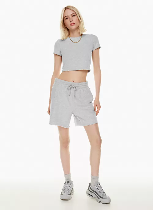 Terry Fleece Boyfriend 6 Sweatshort 3 Terry Fleece Boyfriend 6 Sweatshort