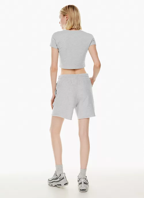 Terry Fleece Boyfriend 6 Sweatshort 7 Terry Fleece Boyfriend 6 Sweatshort - Image 5