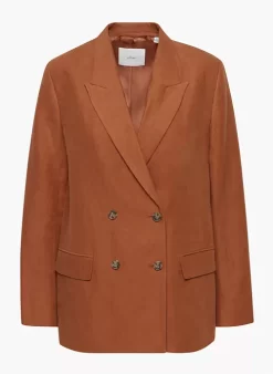 Destiny Linen Blazer -Fashion Women Shop s23 04 a04 107625 29660 off a